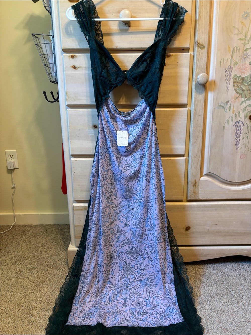🆕Bnwt Free People Suddenly Fine Maxi Slip Dress - Picture 7 of 12